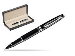 Waterman Expert Black CT Rollerball pen  in classic box  black