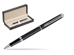 Waterman Hémisphère Matt Black CT Rollerball pen  in classic box  pure black