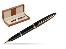 Waterman Carène Black Sea GT Fountain pen  in classic box brown