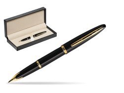 Waterman Carène Black Sea GT Fountain pen  in classic box  pure black
