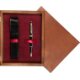 Single Wooden Box Mahoń Maroon Single Wooden Box Mahoń Maroon