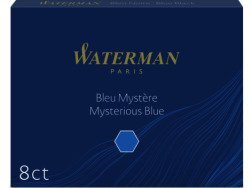 Waterman ink cartridges 8 pcs. blue-black