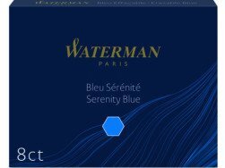 Waterman ink cartridges 8 pcs.blue