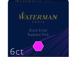 Waterman international ink cartridges 6 pcs. pink