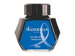 Waterman ink in bottle blue