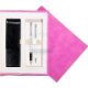 Suede box fuchsia Suede box fuchsia
