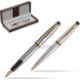 Brown leather gift box