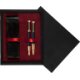 Double Wooden Box Black Maroon Double Wooden Box Black Maroon