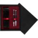 Double Wooden Box Black Maroon Double Wooden Box Black Maroon