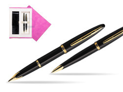 Waterman Carène Black Sea GT Fountain pen + Waterman Carène Black Sea GT Ballpoint Pen