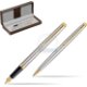 Brown leather gift box