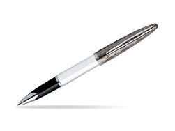 Waterman Carène Contemporary White and Gunmetal ST Rollerball