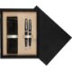 Double Wooden Box Black Ecru Double Wooden Box Black Ecru