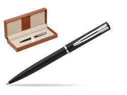 Waterman Allure muted black CT Ballpoint Pen  in classic box brown