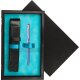 Single Wooden Box Black Turquoise Single Wooden Box Black Turquoise
