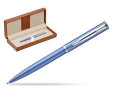 Waterman Allure blue CT Ballpoint Pen   in classic box brown