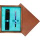 Single Wooden Box Mahoń Turquoise Single Wooden Box Mahoń Turquoise
