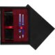 Double Wooden Box Black Maroon Double Wooden Box Black Maroon