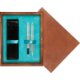 Double Wooden Box Mahoń Turquoise Double Wooden Box Mahoń Turquoise