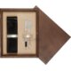 Double Wooden Box Wenge Ecru Double Wooden Box Wenge Ecru