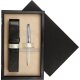 Single Wooden Box Black Ecru Single Wooden Box Black Ecru