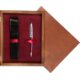 Single Wooden Box Mahoń Maroon Single Wooden Box Mahoń Maroon