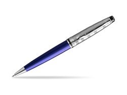 Waterman Ballpoint Pen Expert DeLuxe Navy Blue CT