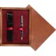 Single Wooden Box Mahoń Maroon Single Wooden Box Mahoń Maroon