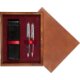 Double Wooden Box Mahoń Maroon Double Wooden Box Mahoń Maroon