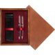 Double Wooden Box Mahoń Maroon Double Wooden Box Mahoń Maroon