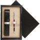 Single Wooden Box Black Ecru Single Wooden Box Black Ecru