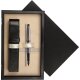 Single Wooden Box Black Ecru Single Wooden Box Black Ecru