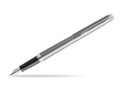 Fountain pen Waterman Hemisphere Essential Metallic Steel CT