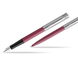 Waterman Fountain Pen + Ballpoint Pen Allure Deluxe Pink