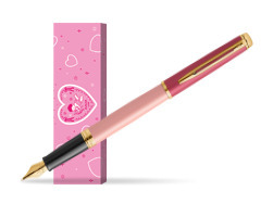 Waterman HÉMISPHÈRE COLOR-BLOCK PINK GT Fountain Pen
