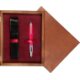 Single Wooden Box Mahoń Maroon Single Wooden Box Mahoń Maroon