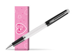 Waterman HÉMISPHÈRE COLOR-BLOCK BLACK-WHITE Rollerball Pen