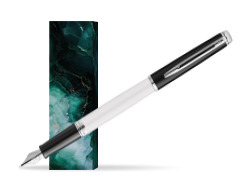 Waterman HÉMISPHÈRE COLOR-BLOCK BLACK-WHITE Fountain Pen