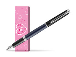 Waterman HÉMISPHÈRE COLOR-BLOCK BLACK-BLUE Fountain Pen