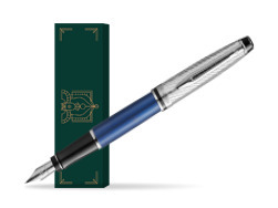 Waterman Expert Deluxe Metalic Blue Fountain Pen