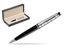 Waterman Expert Deluxe Black CT Ballpoint pen  in classic box  pure black