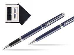 Fountain Pen + Ballpoint Pen Waterman HÉMISPHÈRE BLUE CORE Gift Set