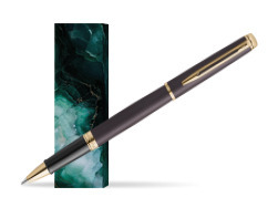 Waterman Hémisphère Lava Black Metallic GT Rollerball pen