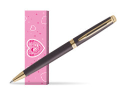 Waterman Hémisphère Lava Black Metallic GT Ballpoint Pen