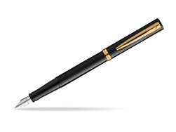 Waterman IMPRESSION black GT fountain pen