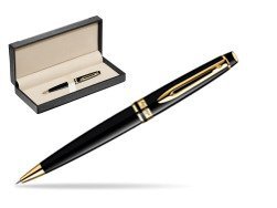 Waterman Expert Black GT Ballpoint pen  in classic box  black