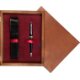 Single Wooden Box Mahoń Maroon Single Wooden Box Mahoń Maroon