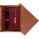 Single Wooden Box Mahoń Maroon Single Wooden Box Mahoń Maroon