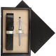 Single Wooden Box Black Ecru Single Wooden Box Black Ecru
