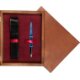 Single Wooden Box Mahoń Maroon Single Wooden Box Mahoń Maroon